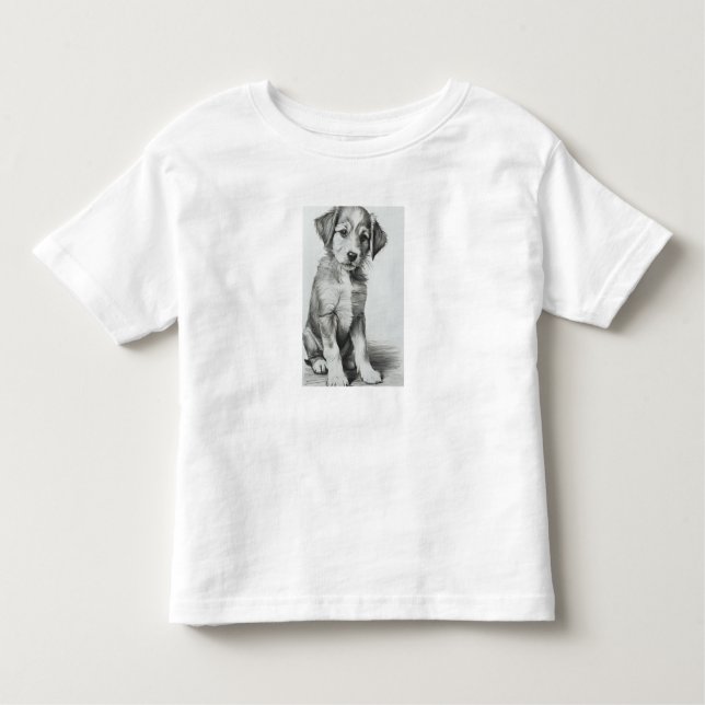 Camiseta Infantil Mix Breed Puppy (Frente)