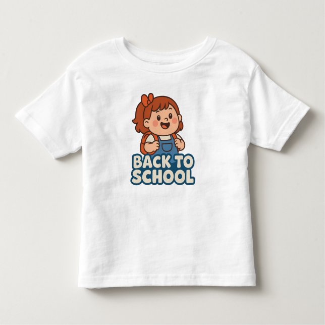 Camiseta Infantil Mochila (Frente)