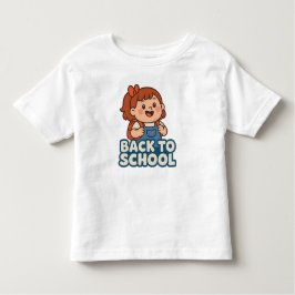 Camiseta Infantil Mochila de Menina