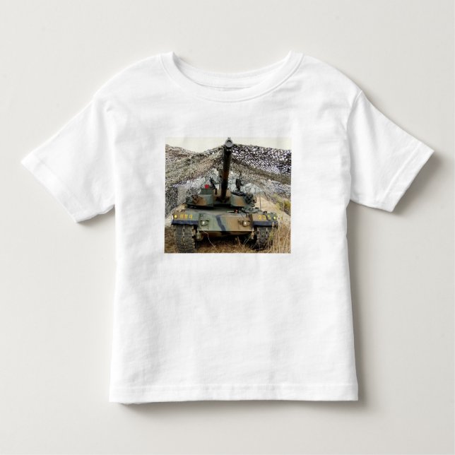Camiseta Infantil Mock agressores da República da Coreia (Frente)