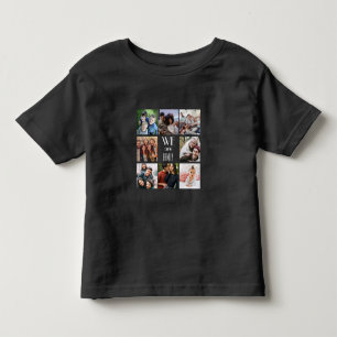 Camiseta Infantil Modelo de Foto Personalizado "Somos Família"