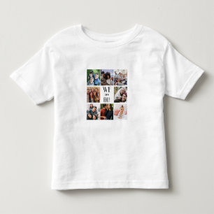 Camiseta Infantil Modelo de Foto Personalizado "Somos Família"