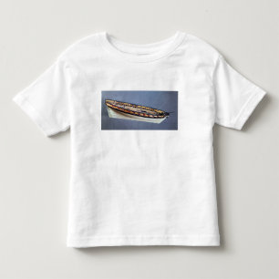 Camiseta Infantil Modelo de um navio de pirata, c.1810