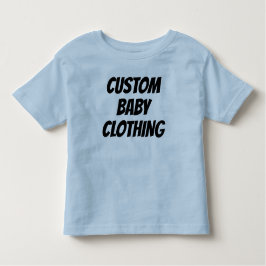 Camiseta Infantil Modelo de Vazio de T-Shirt para Toddler Personaliz