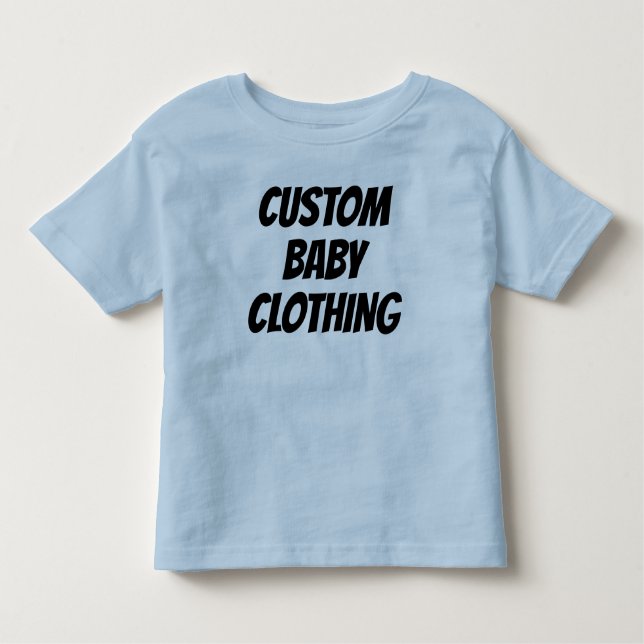 Camiseta Infantil Modelo de Vazio de T-Shirt para Toddler Personaliz (Frente)