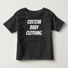 Modelo de Vazio de T-Shirt para Toddler Personaliz