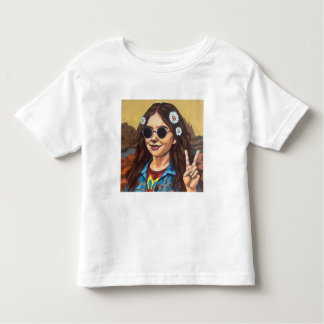Camiseta Infantil Modern Mona Lisa Painting - Inspired by da Vinci