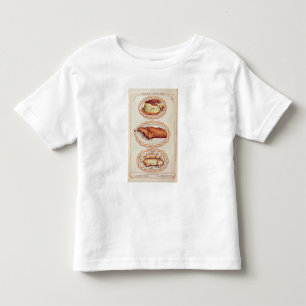 Camiseta Infantil Modo moderno de pratos de serviço, da Sra. Beaton