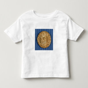 Camiseta Infantil Moeda Dourado, com St John o baptista, século XVI