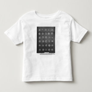 Camiseta Infantil Moedas bizantinas e romanas, 04-10o século