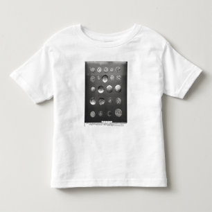 Camiseta Infantil Moedas bizantinas, romanas e de Sassanian
