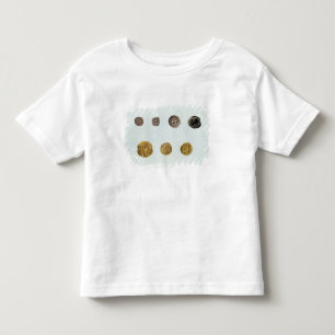 Camiseta Infantil Moedas Gaulish, c.750-0 BC