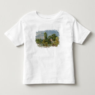 Camiseta Infantil Moinho de Flatford, c.1810-11 (óleo no painel)