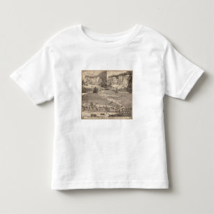 Camiseta Infantil Moinhos e pedreira de mármore italianos