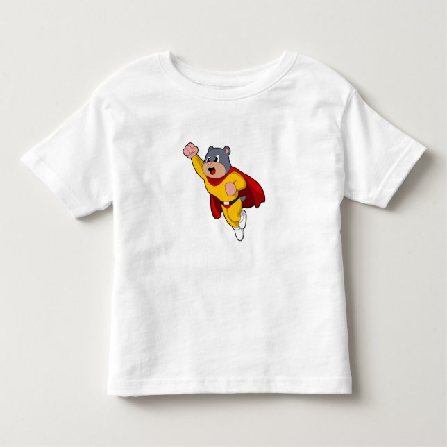 Camiseta Infantil Mole as Hero (Frente)