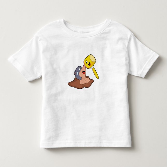 Camiseta Infantil Mole Hammer (Frente)