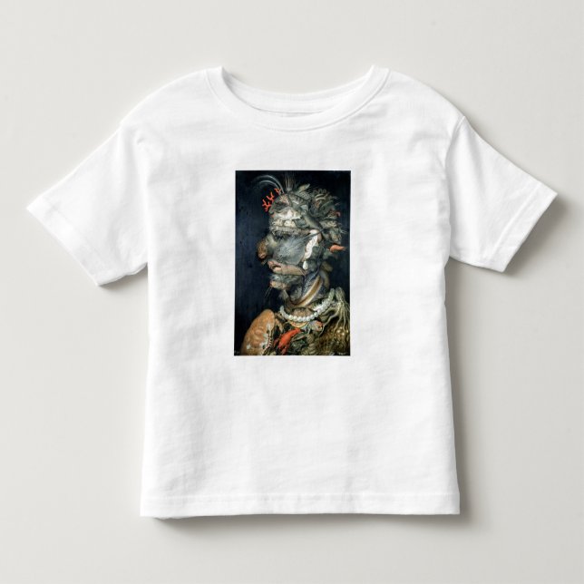 Camiseta Infantil Molhe, (óleo em canvas), Arcimboldo, Giuseppe (Frente)