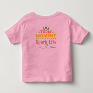 Camiseta Infantil Momento Atual, Espete A Vida