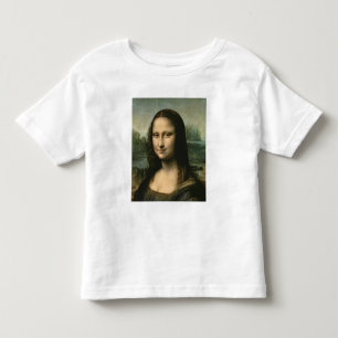Camiseta Infantil Mona Lisa, c.1503-6