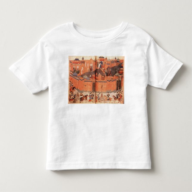 Camiseta Infantil Mongols sob a liderança de Hulagu Khan (Frente)