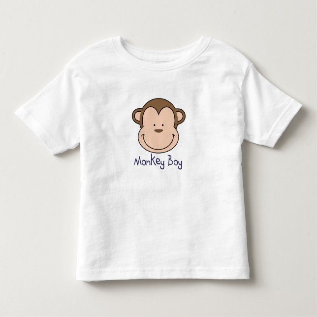Camiseta Infantil Monkey Boy T (Frente)