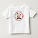 Camiseta Infantil Monkey Christmas Snow Winter Animals Monkeys<br><div class="desc">The monkey for Christmas with fairy lights. Funny animals with gifts and snow for the holidays. Also funny for christmas in July. Monkeys are cute animals and perfect for Christmas.</div>