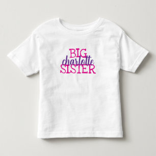 Camiseta Infantil Monograma Personalizada Meninas Irmãs Combinando