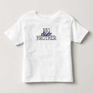 Camiseta Infantil Monograma Personalizada para Meninos Irmãos Corres