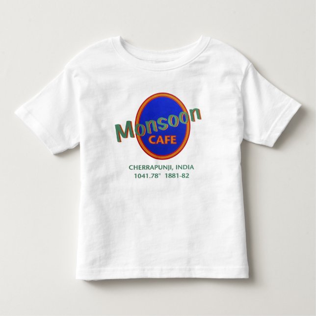 Camiseta Infantil Monson Cafe (Frente)