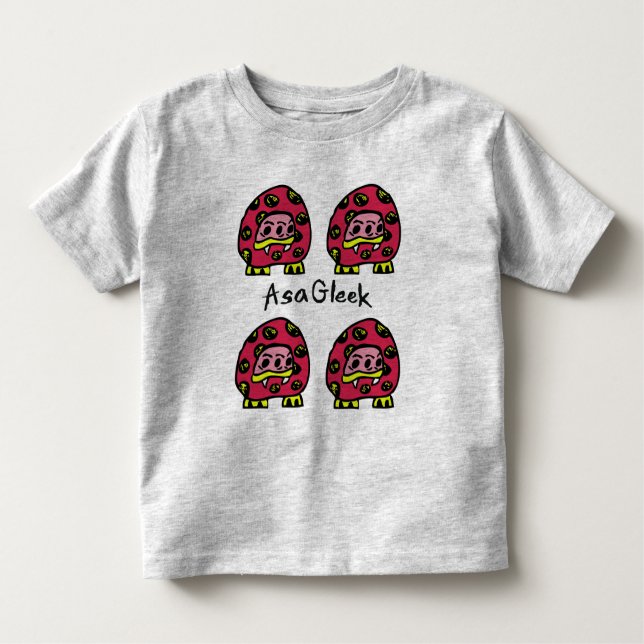 CAMISETA INFANTIL MONSTER LADYBUG KIDSHIRT (Frente)