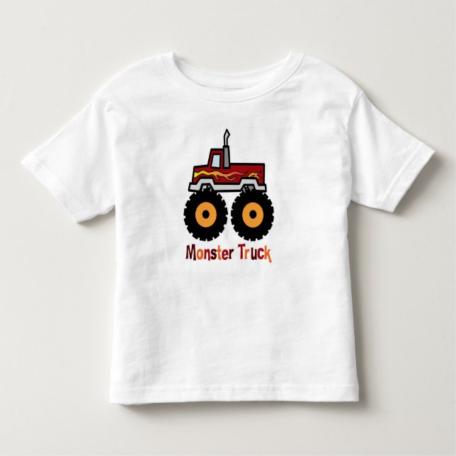 Camiseta Infantil Monster Truck (Frente)