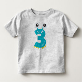 Camiseta Infantil Monstro 3