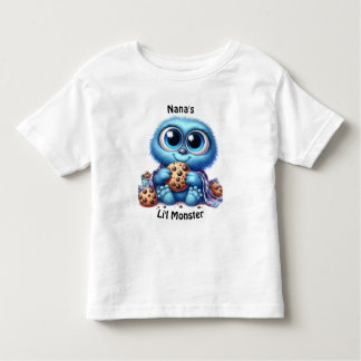Camiseta Infantil Monstro de cookies