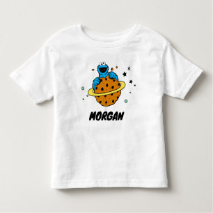 Camiseta Infantil Monstro de cookies   Fora deste mundo   Adicione s