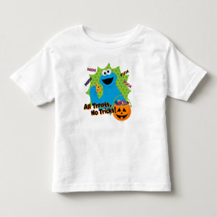Camiseta Infantil Monstro de cookies Todos Os Tratamentos, Sem Tru
