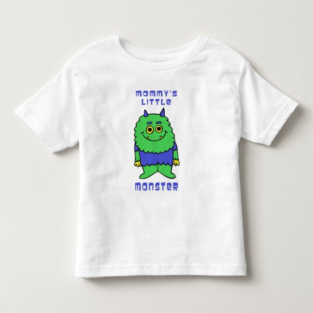 Camiseta Infantil Monstro mamãe (Frente)