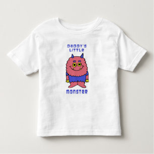 Camiseta Infantil Monstro Pequeno pai