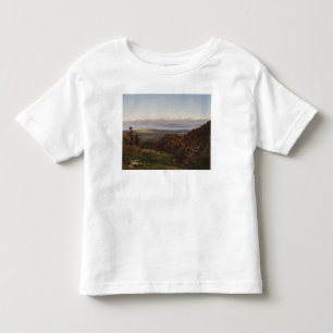 Camiseta Infantil Mont Blanc visto do Santo-Cergues, 1869