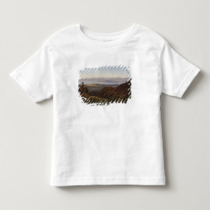 Camiseta Infantil Mont Blanc visto do Santo-Cergues, 1869