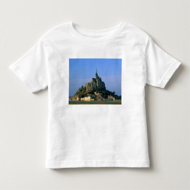 Camiseta Infantil Mont Ruas Michel, Manche, Normandy, França (Frente)