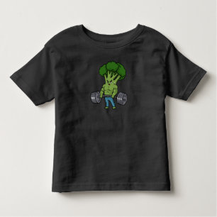 Camiseta Infantil Montagem de Malhação de Broccoli Gym com Dedicação