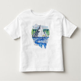 Camiseta Infantil Montanha fresca
