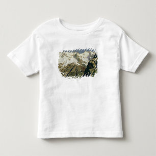 Camiseta Infantil Montanhas de Mont Blanc, 1897