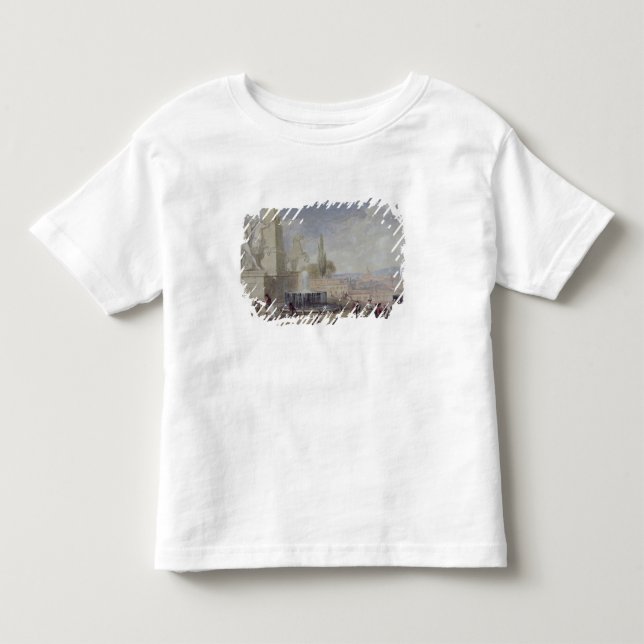 Camiseta Infantil Monte Cavallo, Roma (Frente)