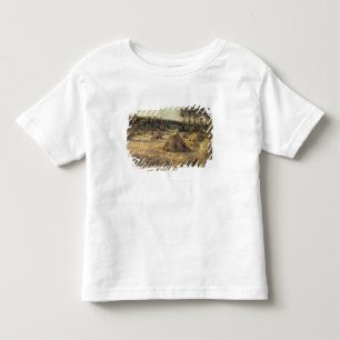 Camiseta Infantil Monte de feno em Por do sol, 1906