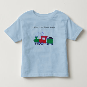 Camiseta Infantil Monte o trem do Potty