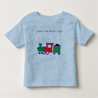 Camiseta Infantil Monte o trem do Potty