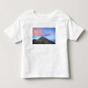 Camiseta Infantil Monte Stuart, ao pôr do sol