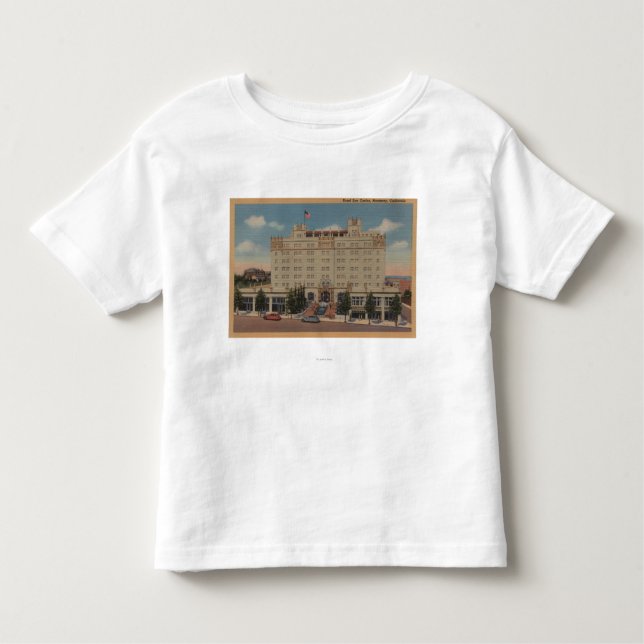 Camiseta Infantil Monterey, CA - opinião de San Carlos do hotel (Frente)