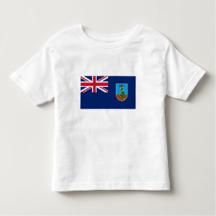 Camiseta Infantil Montserrat Flag